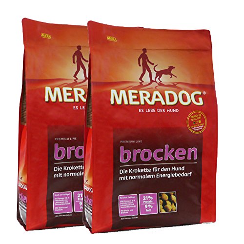 Preisvergleich Produktbild 2 x 12,5 kg / Mera Dog / Brocken