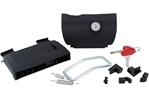 Shad D1B46MAR Système de Fermeture de Rechange pour Coffre Sh46, Argent