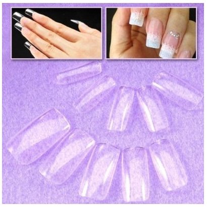 SODIAL(Wz.) 500 Voller Decke Falsche Naegel Fingernagal fuer Nageldesign - 3