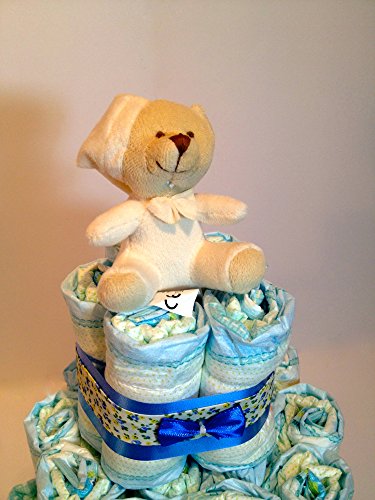 Tarta de pañales dodot osito primavera