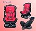 Produktbild ORIDENT Autokindersitz BXS 0-25 kg Gruppe-0+1+2 nach Norm ECE 44-04 (Rot)