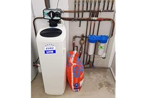 TOODO Adoucisseur D'eau 25L Fleck 5600 MV Mécanique Volumétrique Anti Calcaire Fabriqué En France