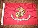 Produktbild 2 x 3 aufgenähtes Sewn SolarMax Bildschirm Nylon Synthetic Cotton Marines USMC Marine Corps EGA Flag 2 'x3' Banner Grommets (Kinder and Made in USA) by rfco