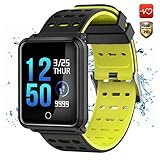 ✔EepTiefwasserdicht & bestes Geschenk: Wasserdichtes und staubdichtes IP68-Niveau, keine Notwendigkeit, es zu entfernen, wenn Sie Regen, Schweiß, TAUCHEN, SCHWIMMEN, Händewaschen oder Waschen anderer Alltagsleben, perfekt für Sport- und Outdoor-Liebhaber. Bestes Geschenk für den Vatertag, Muttertag, besondere Tage, auch für Kinder. HINWEIS: NICHT in heißem Wasser verwenden, passt nur für normales kaltes Wasser.