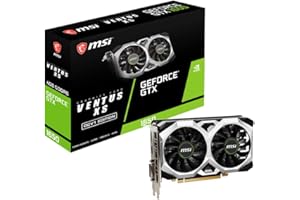 MSI GeForce GTX 1650 D6 VENTUS XS OCV1 Scheda video gaming - 4GB GDDR6, 1620MHz, PCI Express x16 3.0, 128-bit, DL-DVI-D, DP v 1.4, HDMI 2.0b