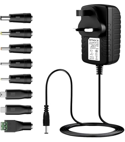 Alimentatore Adattatore 12V Caricatore Per Modello THX-120150KDB Spina UK - Foto 6