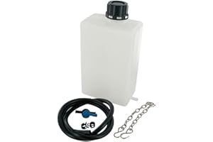 MOTOFORCE Serbatoio Benzina Moto Force Racing, con tubi benzina/benzina Hahn, 1.5L