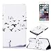 Produktbild iPhone 7 4.7" Hülle Handytasche, Sunroyal 3 in 1 Zubehör iPhone 7 4.7" Lightweight Slim PU Tasche Klapp Flip Folding Magnetisch PU Leder Flip Cover Tasche mit Kartensteckplatz Brieftasche Hinterschale Kartenschlitz, "Faith" Birds Vogel Painted Series