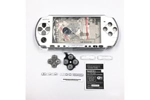 PERFECT PART Coque de rechange complète avec boutons pour Sony PSP séries 3000/3001/3002/3003 3004