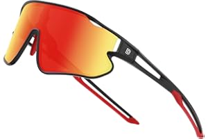 DUCO Kinder Sonnenbrille Jugend Baseball Sonnenbrille Leicht TR90 Rahmen UV400 Sport Radfahren Sonnenbrillen für Jungen Mädchen DK268
