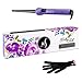 HerStyler Professional Baby Purple Curling Wand Hair Curler 9mm - 18mm for Perfect Baby Curls