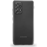 KZY İLETİŞİM Samsung Galaxy A52 Tıpalı Kamera Korumalı Şeffaf Premier Kılıf