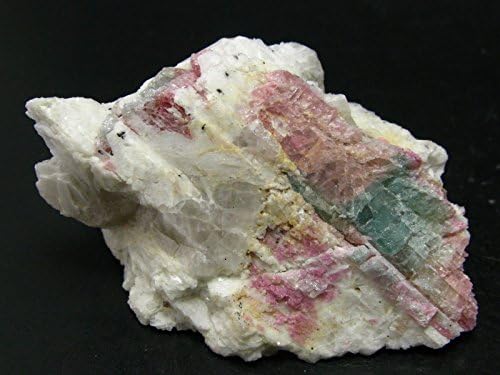 Watermelon Tourmaline Crystal On Quartz From Brazil - 6.8cm