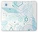 Produktbild Drempad Gaming Mauspads, Science Mouse Pad, Geometric Elements Hexagon Cube and Diagonal Lines Modern Composition, Standard Size Rectangle Non-Slip Rubber Mousepad, Indigo Teal Yellow Green