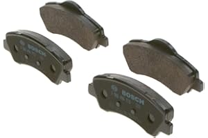 BOSCH AUTOMOTIVE Bosch BP1708 Plaquettes de frein - Essieu avant - certification ECE-R90 - 1 jeu de 4 plaquettes