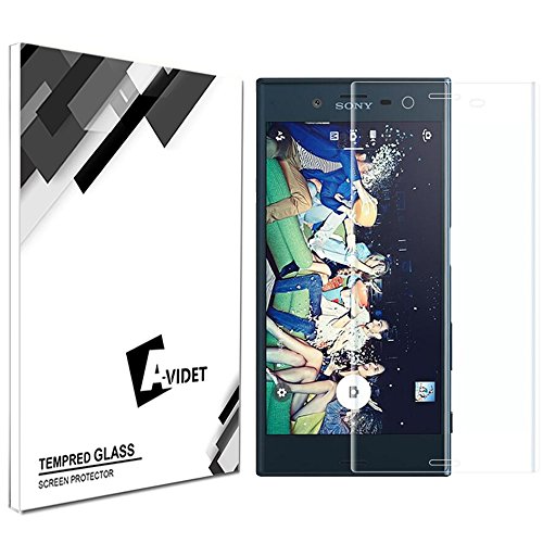 Sony Xperia X Compact Displayschutzfolie, AVIDET Hohe Qualität 3D vorgerundet PET HD Ultra-klar glasfolie Display Schutz Folie Vollschutz-mit ultra-Stärke, ultra-klare Transparenz für Sony Xperia X Compact ( Tansparent)