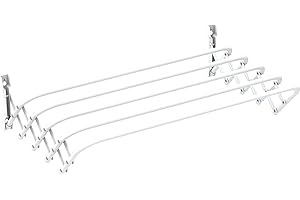 VILEDA Gimi - Tendedero BRIO 100 Pared, acero, color blanco