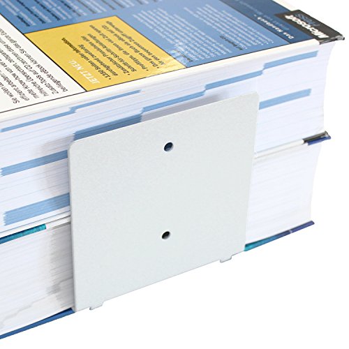 3er Set Schwebende Bücher: unsichtbares Regal für Bücher, originelle Bücherstütze mit bis zu 10kg Tragkraft, stapelbarer… - 5