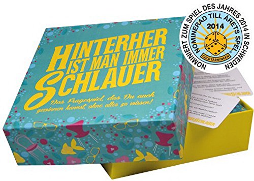 Preisvergleich Produktbild Hinterher ist man immer schlauer, 1 Stück