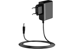 MEROM 19V Cargador para Robot Aspirador Conga Cecotec Excellence 890 990 750 950, 1090 y 1790 Compatible, Friegasuelos Eéctrico Adaptador Fuente de Alimentación