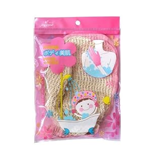 Hot Products Natural Linen Strong Decontamination Bath Mitts - Image 2