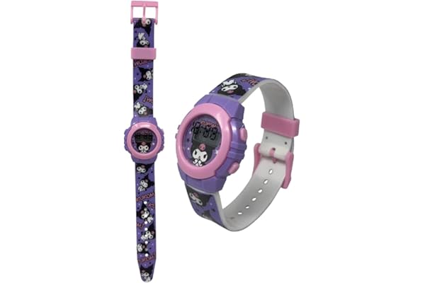 CARTOON Montre-bracelet numérique pour enfants dans un emballage moulé