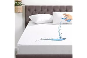 NORA HOME Protector Colchon Impermeable 120x200. No da Calor. No Ruidoso. Nivel Impermeabilidad 5/5 - Cubre Colchon 120x190 Antiacaros, Transpirable, 100% Algodon. Oeko-Tex