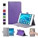 Produktbild Huawei Mediapad T2 7.0 Pro Hülle, ISIN Huawei Mediapad T2 7.0 Pro PLE-701L PLE-701W und PLE-703L WIFI 4G LTE Tablet PC Handy Premium PU-Leder Schutzhülle Tasche Stand Cover mit Handschlaufe und Kartenschlitz (Violett)
