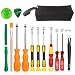 Produktbild Reparaturset für Nintendo Switch & Xbox, Schraubendreher-Bit & Pinzette mit Tasche für Nintendo Switch/JoyCon, neue 3DS und Nintendo Wii/NES/SNES/DS Lite/GBA/Gamecube & Xbox One 360
