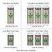Fromonda Cool Mint Talc-Free Body Powder, All Natural (Pack Of 3), Travel Size