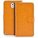Produktbild Saxonia Tasche Samsung Galaxy Note 3 Hülle Flip Case Schutzhülle Handytasche mit Kartenfach Hellbraun