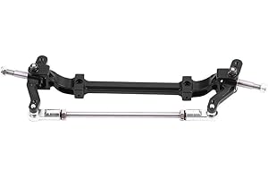 DILWE Essieu Avant de Volant pour Camion de Tracteur Tamiya 1/14 RC Voiture