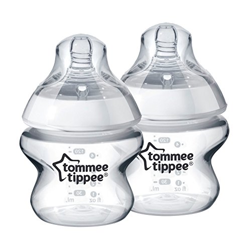 Tommee Tippee Closer to Nature 150 ml/5fl oz Feeding Bottles (2-pack)