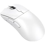 ATTACK SHARK Mouse R1 SUPERLIGHT da 59 g, sensore da gioco PixArt PAW3311, mouse da gioco wireless/cablato BT/2.4G, 6 DPI reg