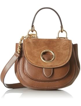 Michael Kors Damen Isadore Small Messenger Umhängetasche, 9x17x23 cm