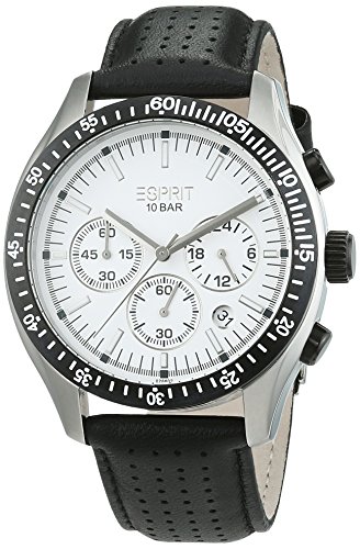 Esprit Herren-Armbanduhr Analog Quarz Leder ES102861004 Esprit Herren-Armbanduhr Analog Quarz Leder ES102861004