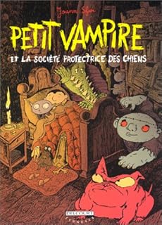 jaquette livre Petit vampire, tome 3 : Petit vampire et la société protectrice des chiens