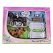 Price comparison product image Kids Globe Playset 2 Horses with Riders 1:24 Plastic Riding Figure Set 640072