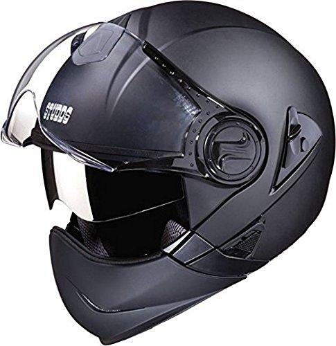 Studds Full Face Helmet Downtown (Matt Black, L)