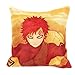 Produktbild ALTcompluser Anime Naruto Kissenbezüge Baumwolle und Leinen Zierkissenbezug ohne Füllung - Weicher Sofa Kissenbezug Kissenhülle Wohnkultur 45X45cm(#14)