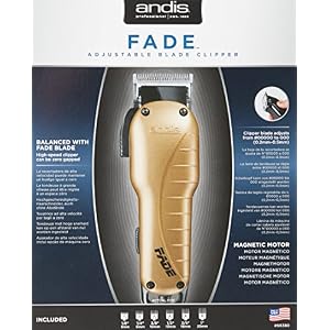 Andis US Fade Adjustable Blade Clipper, Gold - Image 6