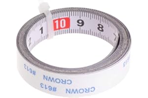 ABENXXOU Ruban de mesure auto-adhésif de gauche à droite, droite à gauche, Au milieu des deux côtés 1/2/3 / 5M (1M, Droite à gauche)