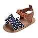 Produktbild cinnamou Baby Sandalen Woven Schuh Sommer Freizeitschuhe Outdoor Sneaker Cartoon Anti-Rutsch-weiche Sohle Kleinkind Schuhe (6-12 Monate, Dunkelblau)
