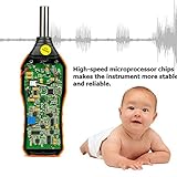 Schallpegelmessgerät, TKSTAR Digital Sound meter Digital Schallpegelmesser LCD Bildschirm Ton Monitor dB Meter MS6708 Tragbarer Digital Dezibel Schallpegelmesser Reader, Rauschmessung Messbereich 30-130 dBA Genauigkeit 1, 5dB