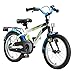 Produktbild BIKESTAR Premium Sicherheits Kinderfahrrad 16 Zoll für Jungen und Mädchen ab 4 - 5 Jahre  16er Kinderrad Modern  Fahrrad für Kinder Schwarz & Weiss
