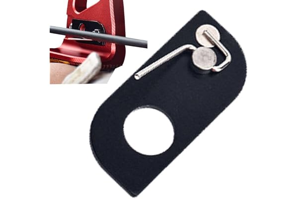 Luxylei Repose-flèche Magnétique pour Tir À l'arc, pour Arc Recourbé, Main Gauche, Repose-flèche Magnétique, Accessoire D'équipement De Sport De Plein Air