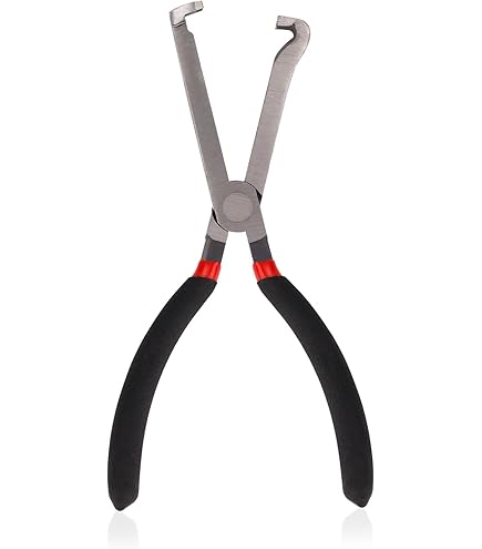 Gosknor 2pcs Electrical Disconnect Pliers, Electrical Connector Pliers Terminal Removal Tools Metal Automotive Hose Disconnect Tools Car Fuel Line Tool For Push Tab Style Plugs - View #3