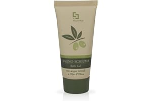 PRESENT-MORE - Bagno Schiuma 30ml Beauty Oil - Confezione da 150 Pezzi - Bagnoschiuma Monodose Senza Allergeni - Fragranza Tahitian - Made in Italy - Ideale per Hotel e B&B