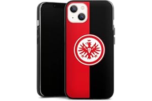 DeinDesign Silikon Hülle kompatibel mit Apple iPhone 13 Case schwarz Handyhülle Eintracht Frankfurt Offizielles Lizenzprodukt SGE