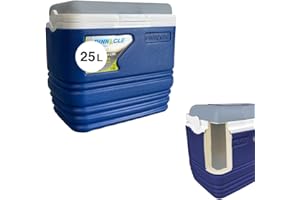 Pinnacle Glaciere Portable 25 L - Spacieuse et Facile à Transporter - Isolation supérieure pour Camping et Plage - Petit refrigerateur Portable avec Grande capacité pour Garder Les Boissons et Les